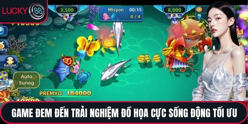 Game đem đến trải nghiệm đồ họa cực sống động tối ưu